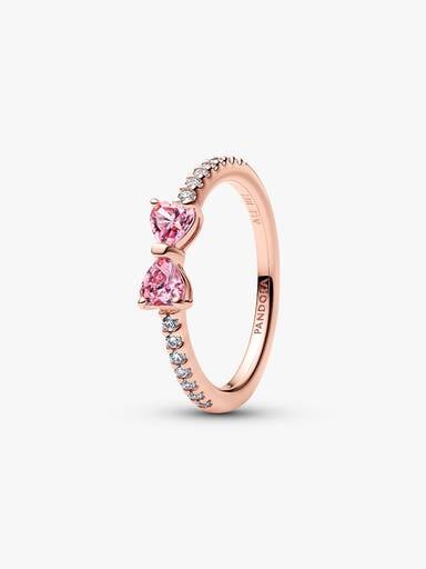 Sparkling Bow Ring