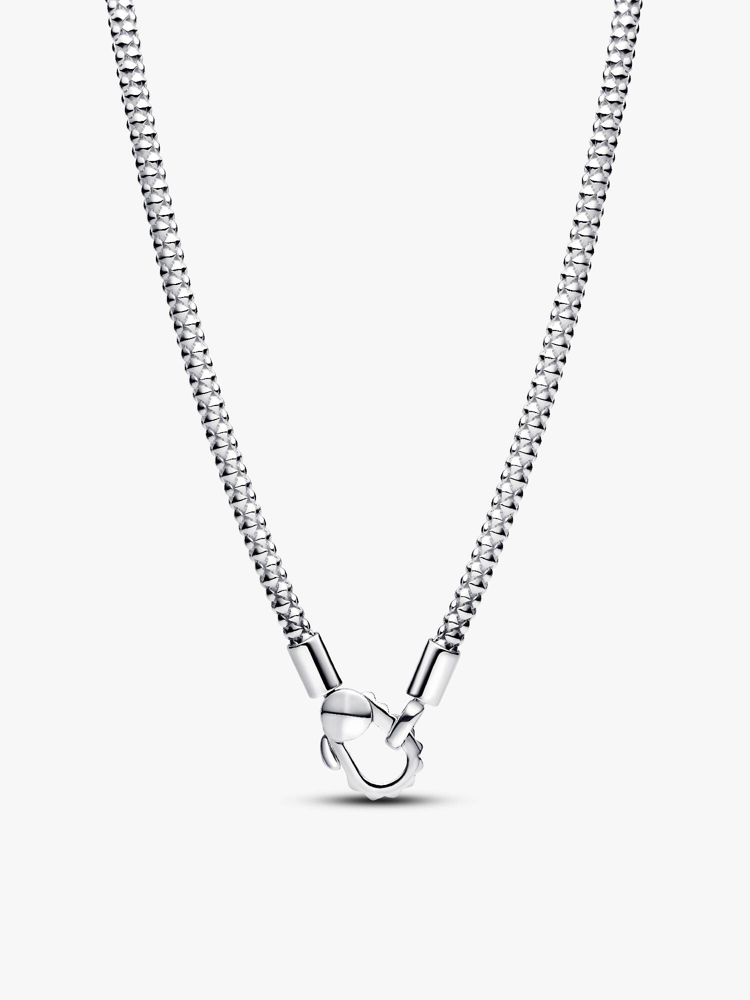 Studded Clasp & Chain Necklace