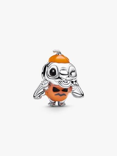 Disney Stitch Halloween Pumpkin Charm