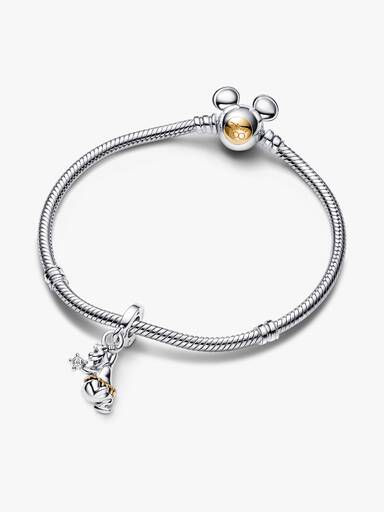 Disney 100th Anniversary Baloo 0.009 ct tw Lab-created Diamond Dangle Charm