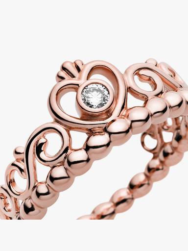Princess Tiara Crown Ring