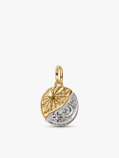 Sun and Moon Necklace Set
