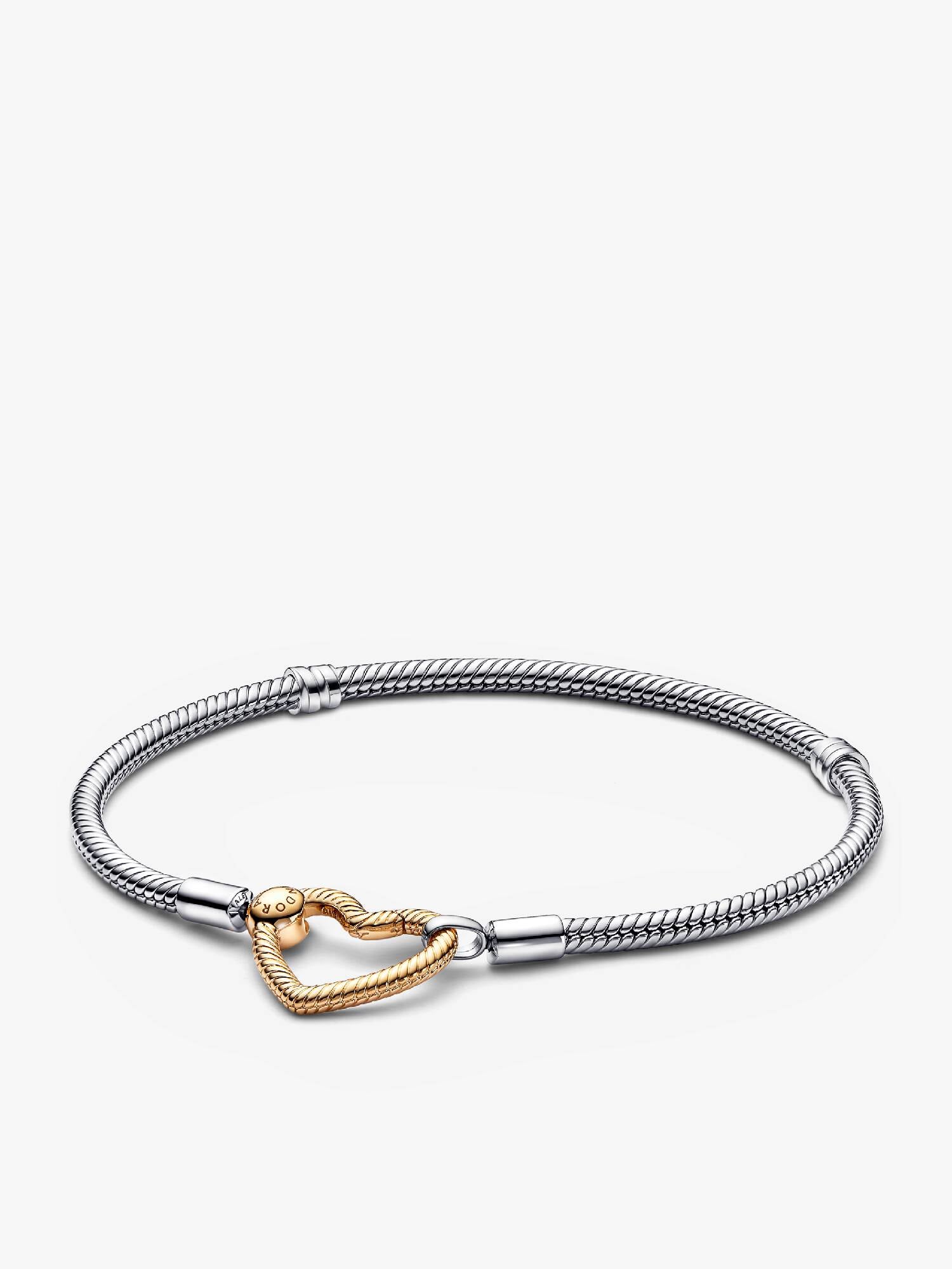 Heart Closure Snake Chain Bracelet