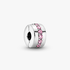 Pink Sparkling Row Clip Charm Pink Sparkling Row Clip Charm