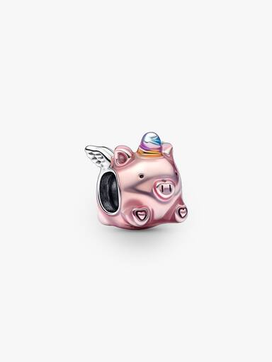 Flying Unicorn Pig Charm