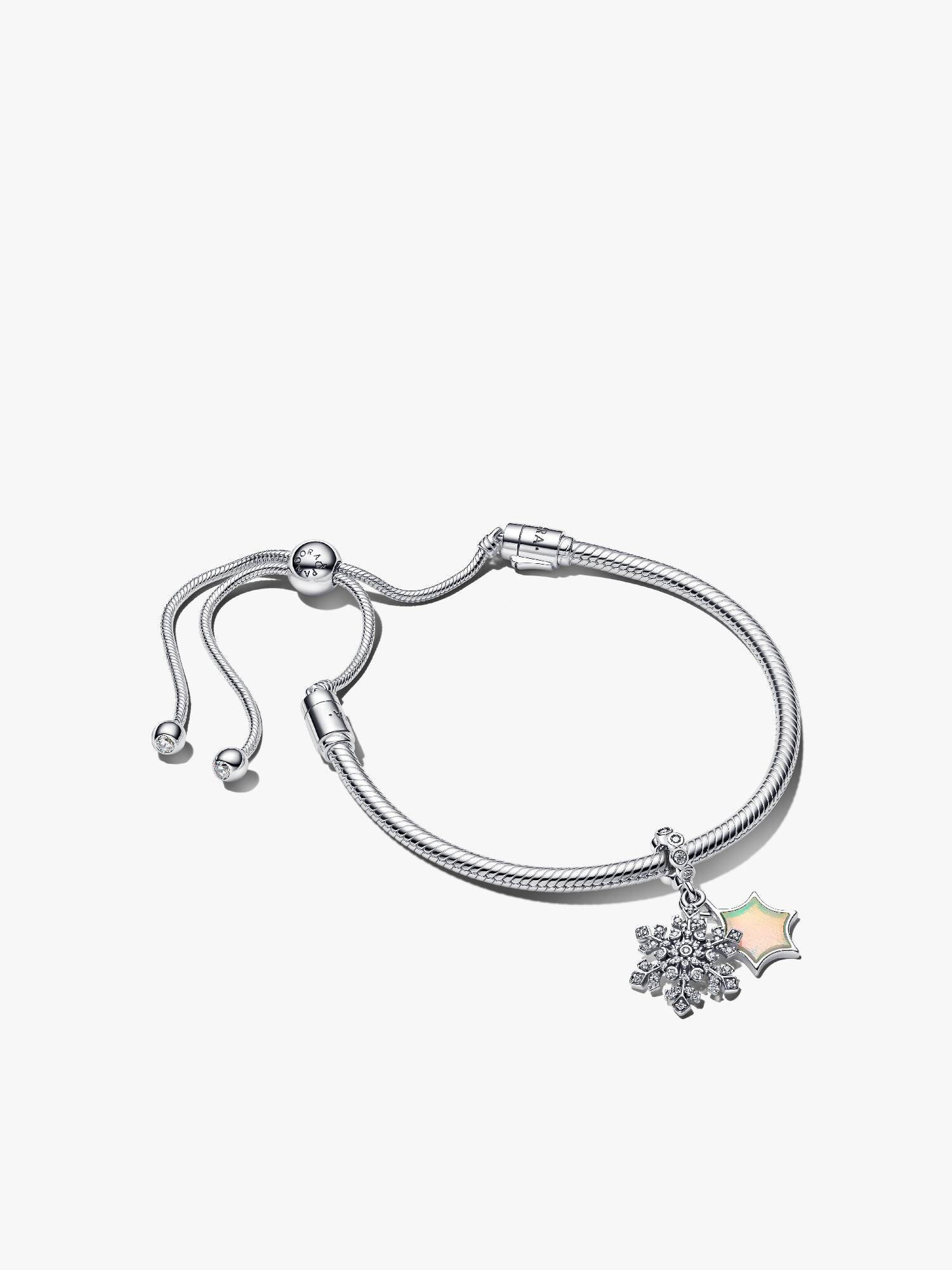 Opalescent Snowflake Bracelet Gift Set