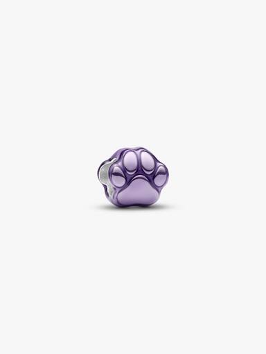 Purple Paw Mini Charm