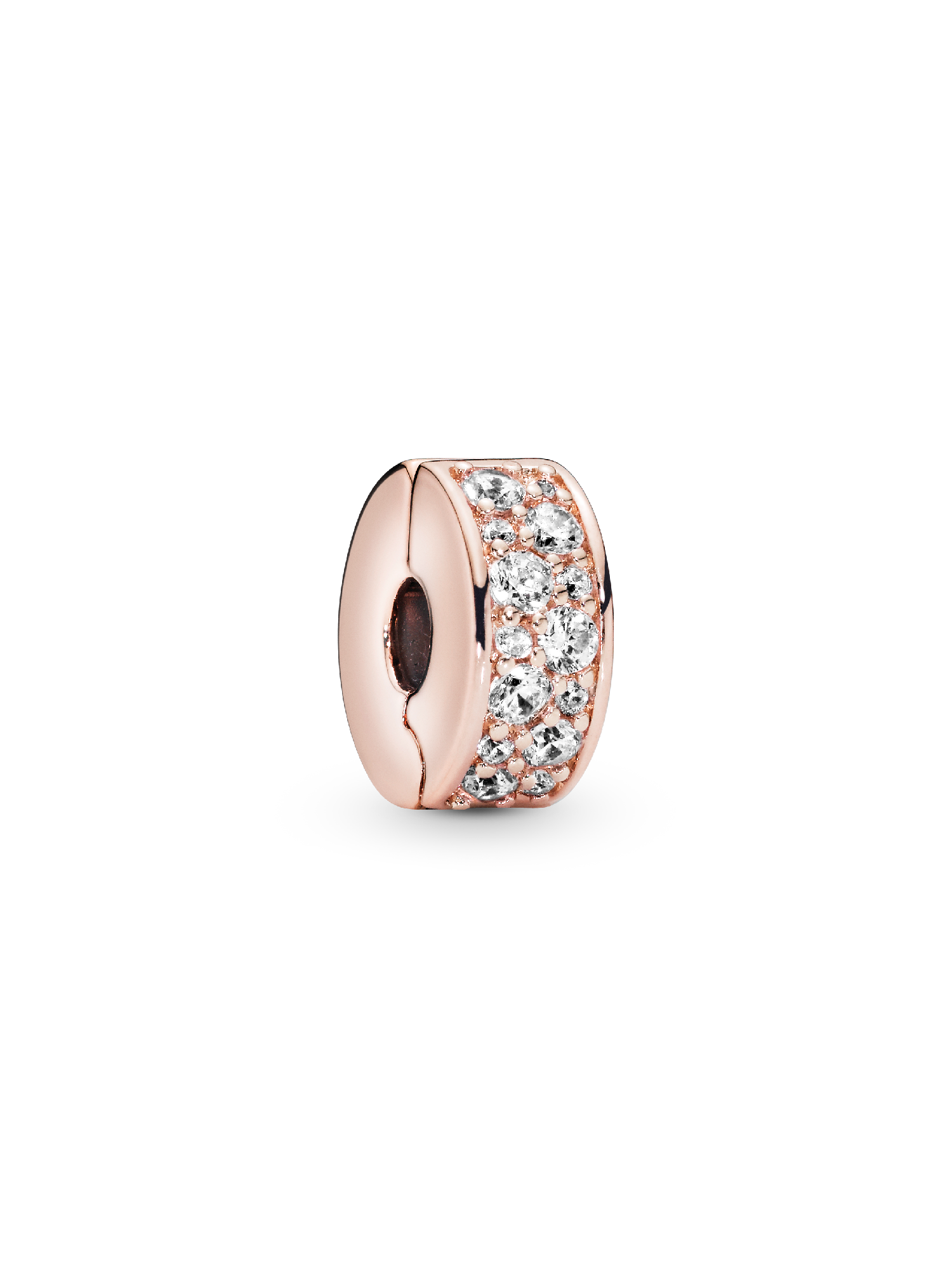 Clear Pavé Clip Charm