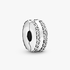 Double Lined Pavé Clip Charm Double Lined Pavé Clip Charm