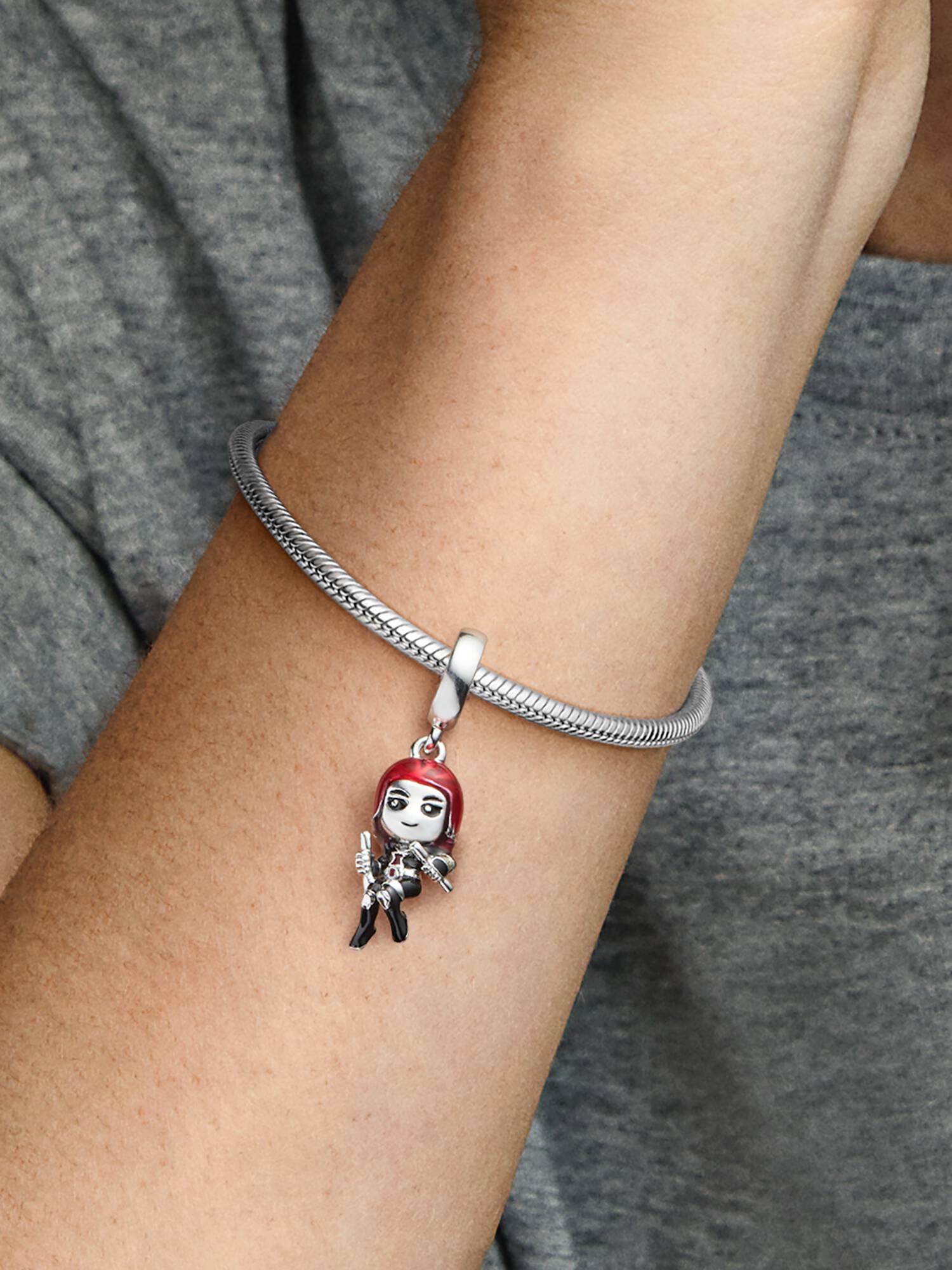 Marvel The Avengers Black Widow Dangle Charm
