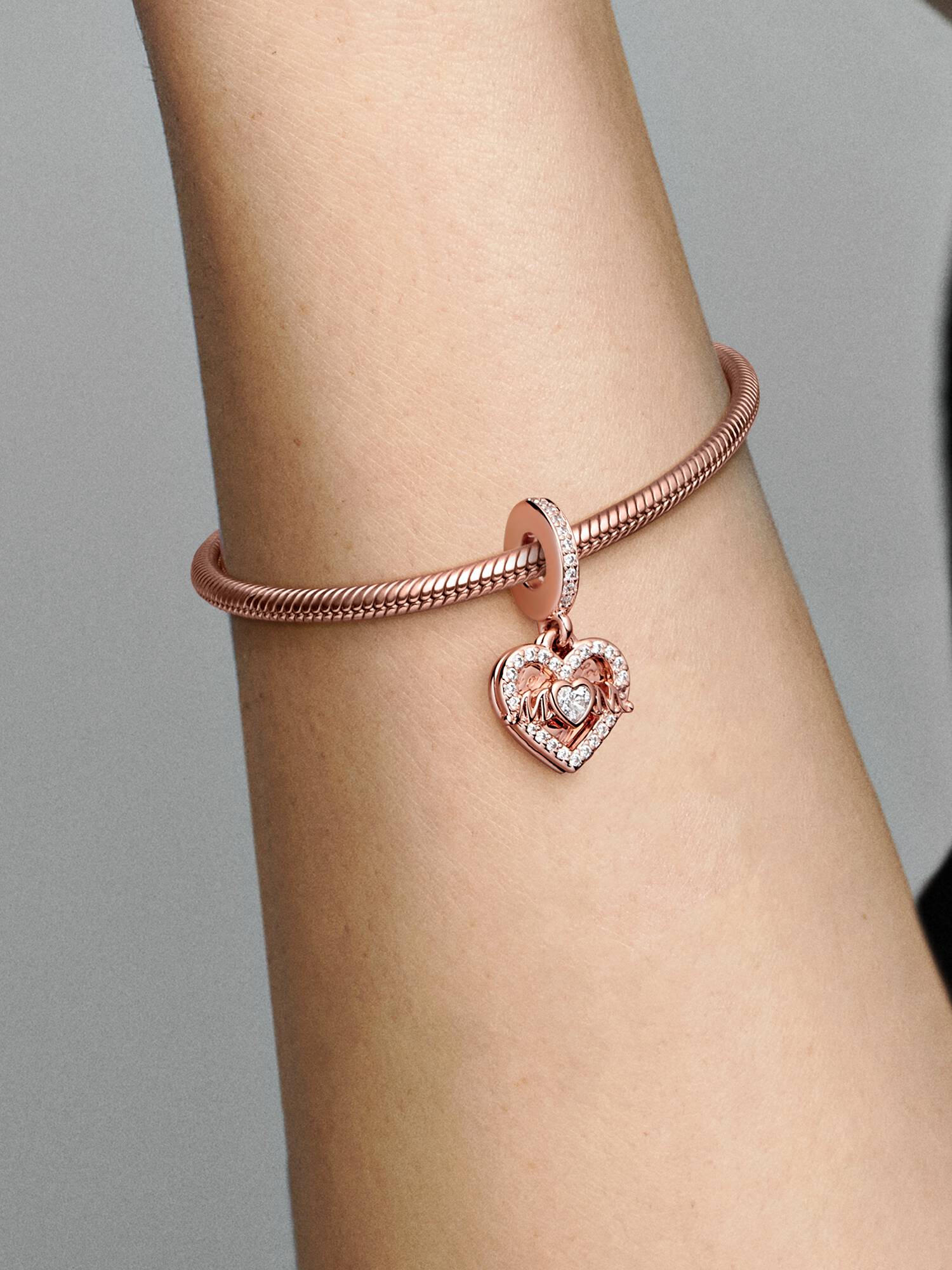 Heart & Mum Dangle Charm