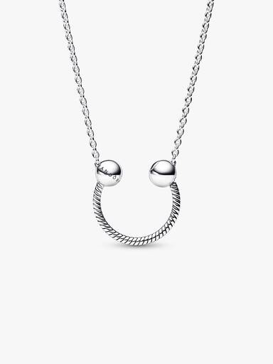 Pandora Moments U-shape Charm Pendant Necklace