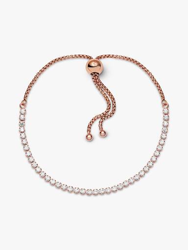 Sparkling Slider Tennis Bracelet