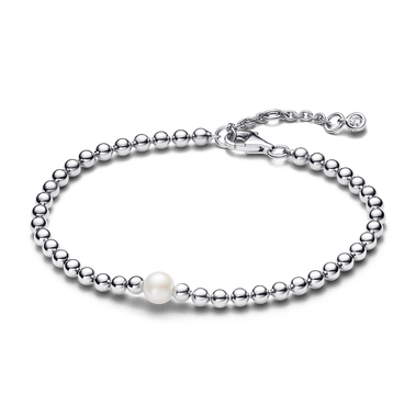 Treated Freshwater Cultured Pearl & Beads Bracelet
