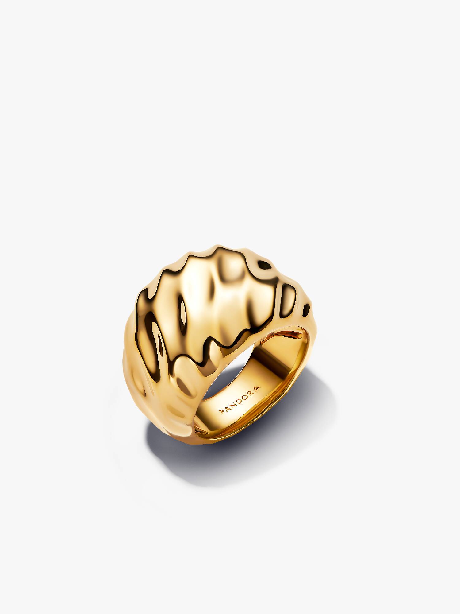Rippled Statement Ring
