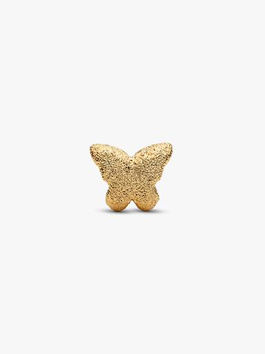 Textured Butterfly Mini Charm