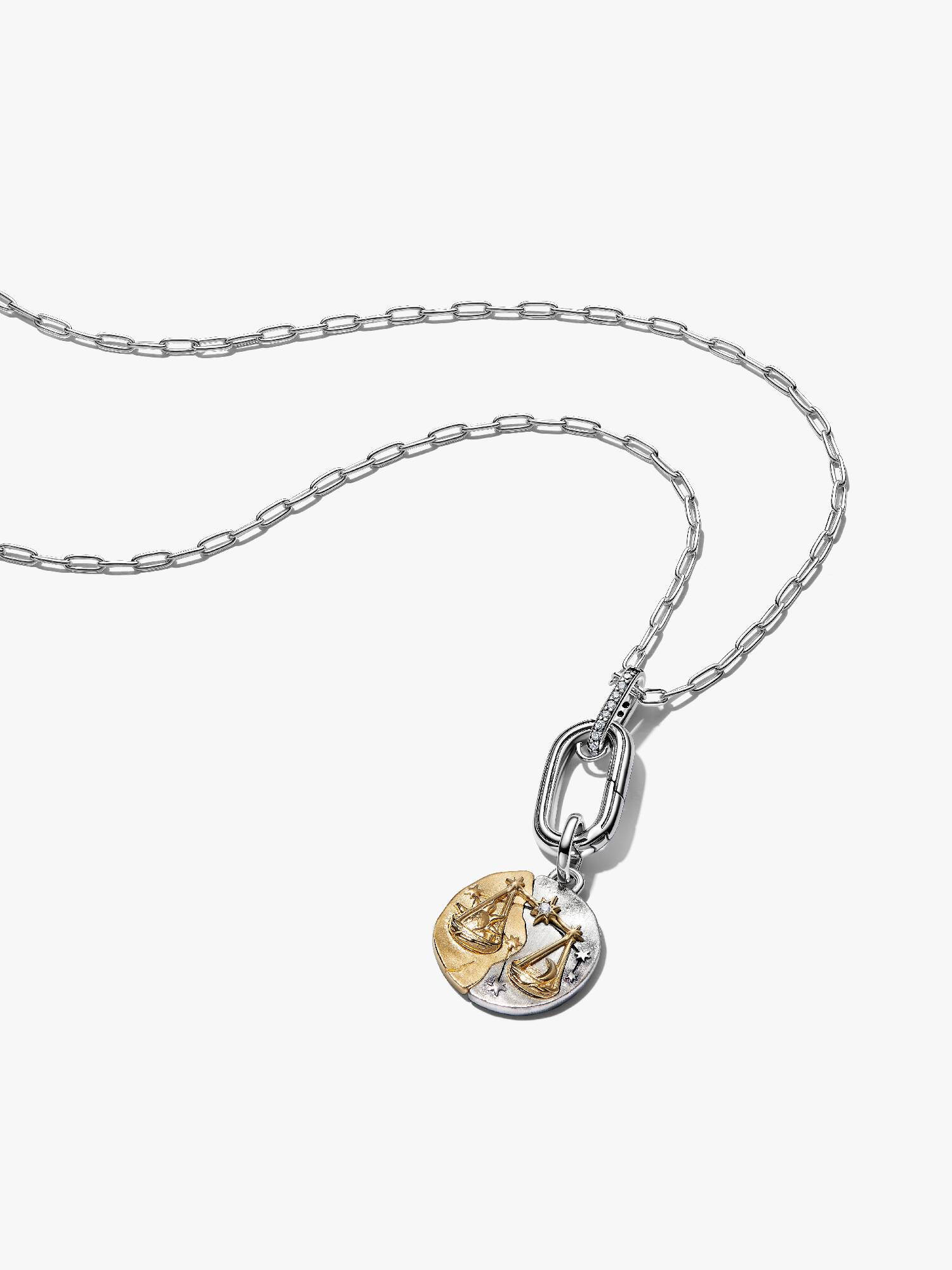 Libra Medallion Necklace Set