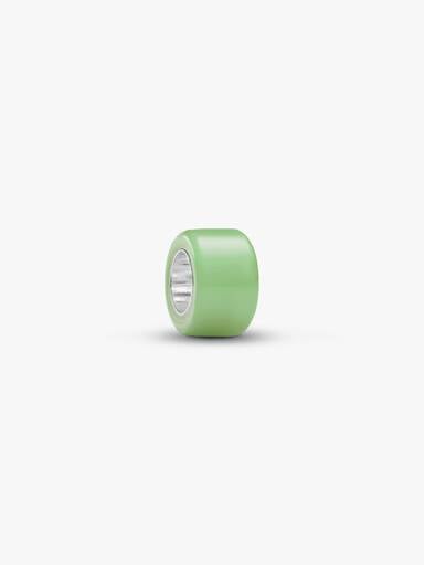 Green Murano Glass Mini Charm