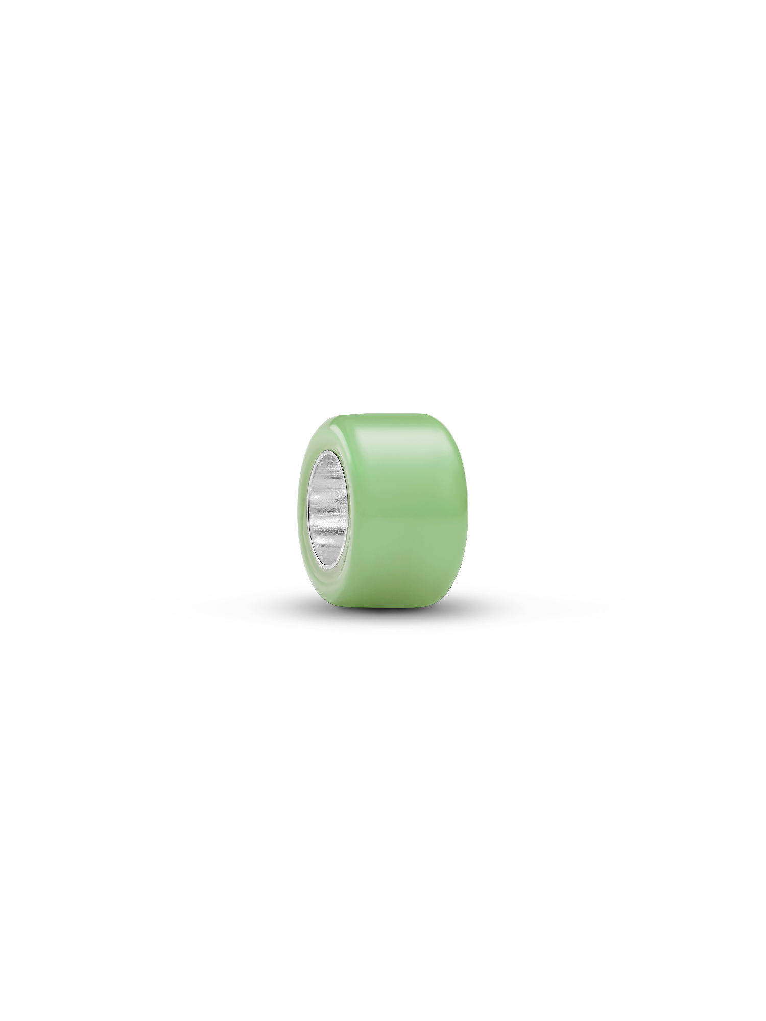 Green Murano Glass Mini Charm