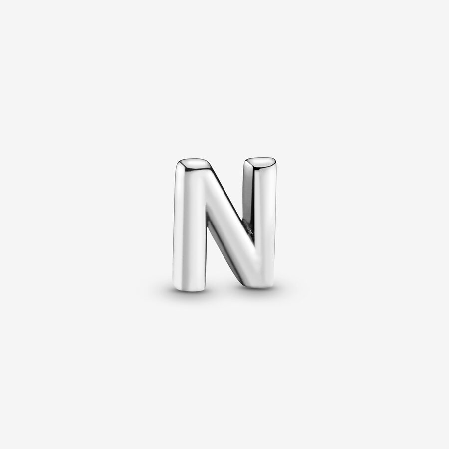 Letter N Alphabet Locket Element image number 0