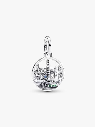 Hong Kong Skyline Dangle Charm