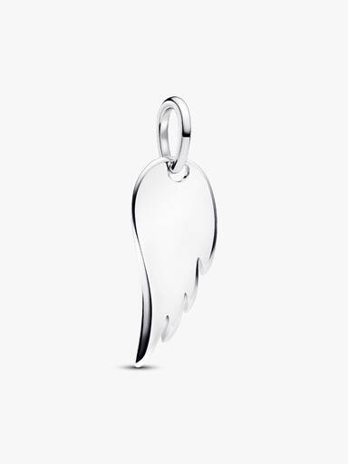 Engravable Angel Wing Tag Pendant