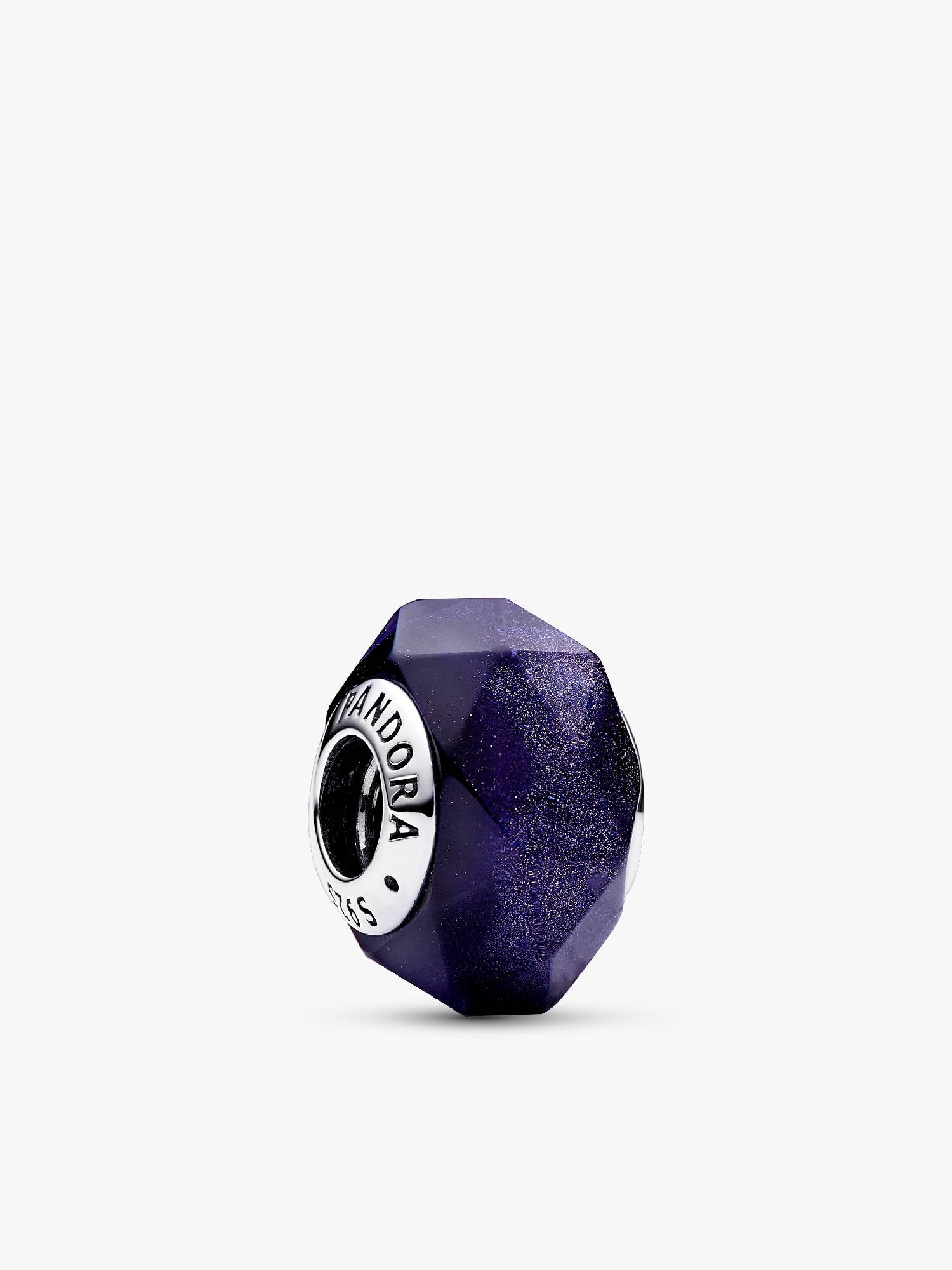 藍色切面 Murano 琉璃串飾