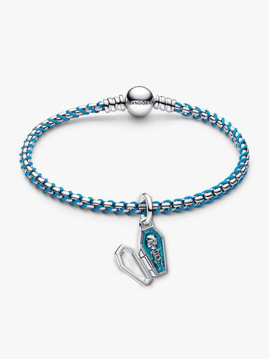 Halloween Glow-in-the-dark Coffin Charm & Bracelet Set