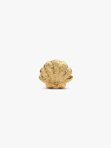 Textured Shell Mini Charm