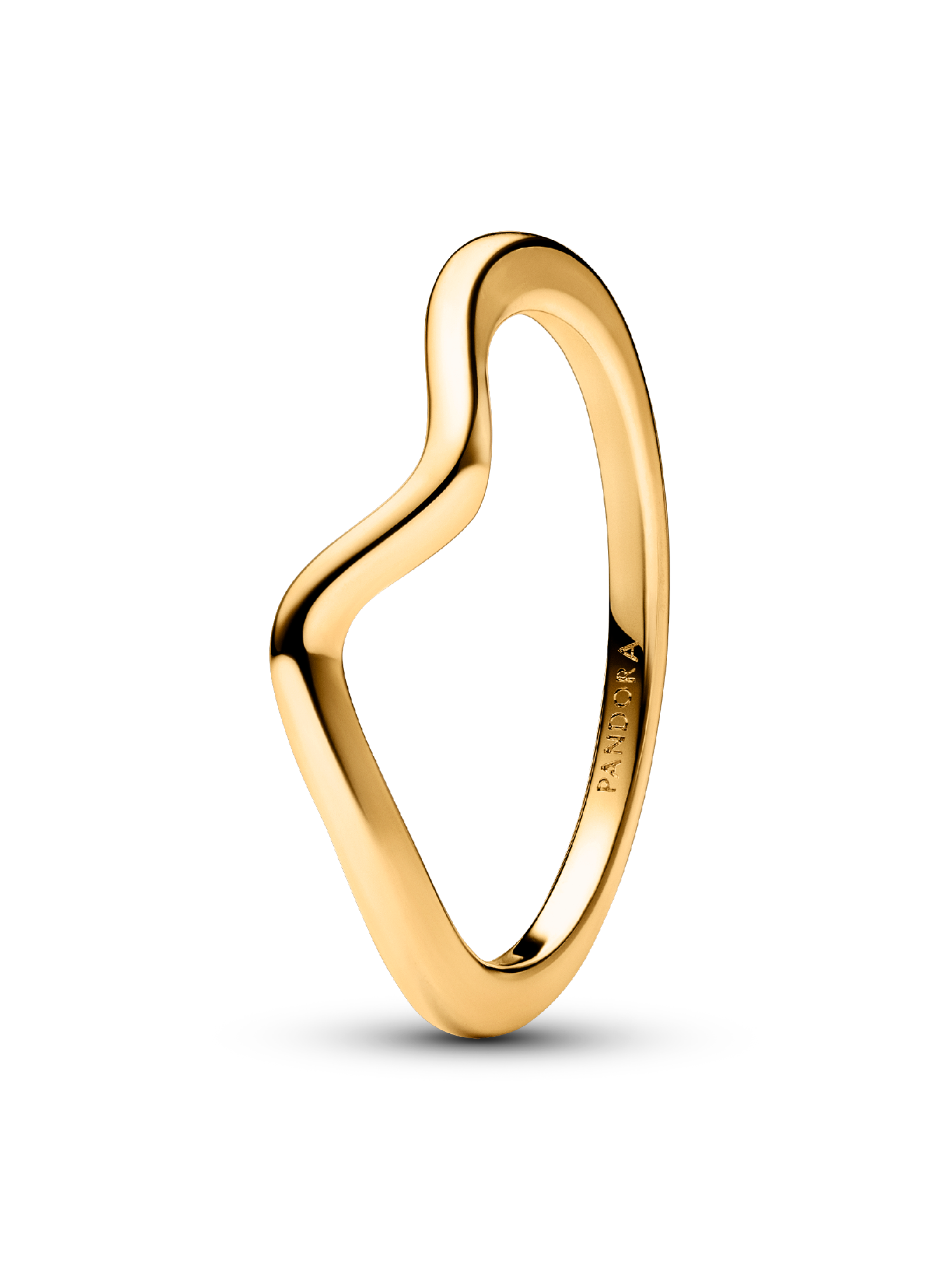 Polished Wave Ring