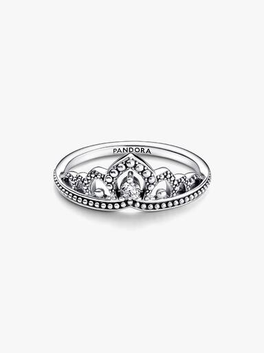 Regal Beaded Tiara Ring