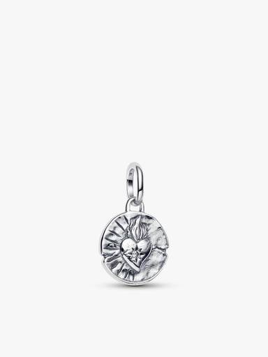 Heart Medallion Bracelet Set
