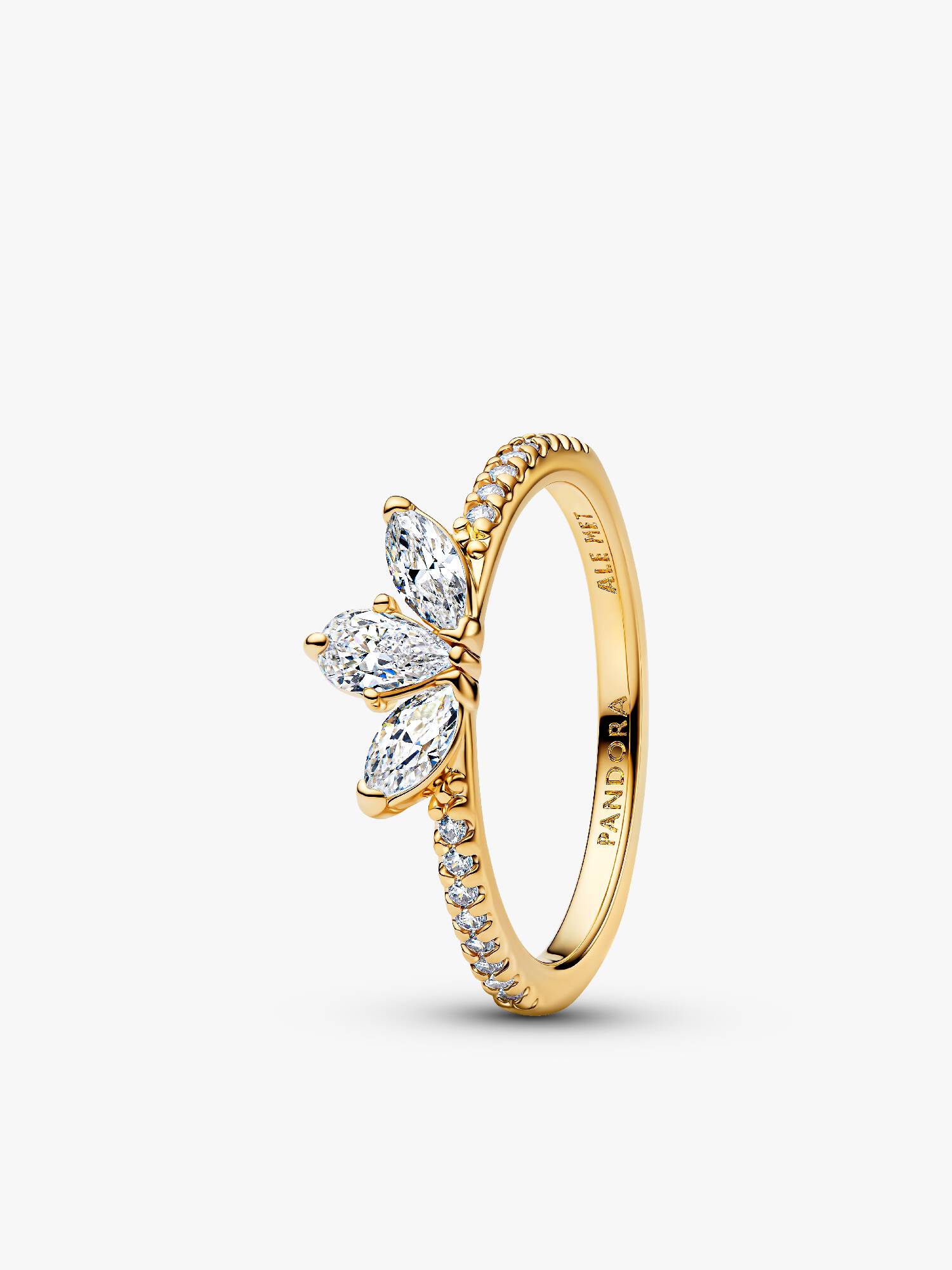 Sparkling Herbarium Cluster Ring