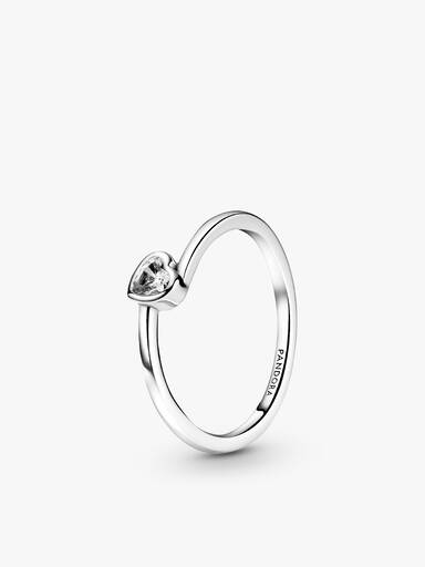 Linked Hearts Necklace & Ring Set