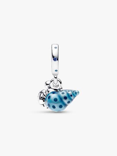 Glow-in-the-dark Hermit Crab Dangle Charm