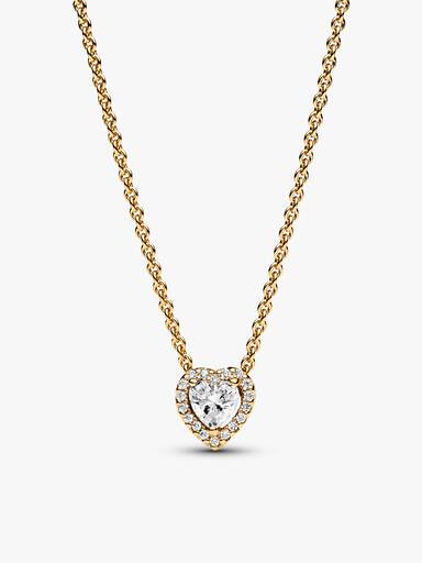 Sparkling Elevated Heart Jewellery Gift Set