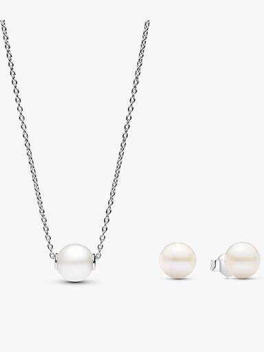 Treated Freshwater Cultured Pearl Jewellery Set