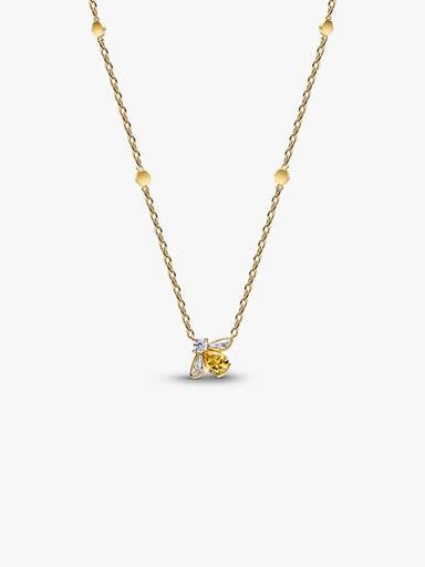 Honey Bee Pendant Necklace