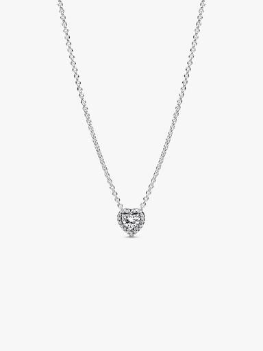 Elevated Heart Necklace