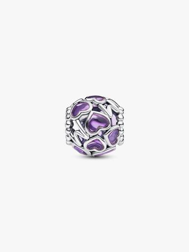 Openwork Hearts Mum Charm