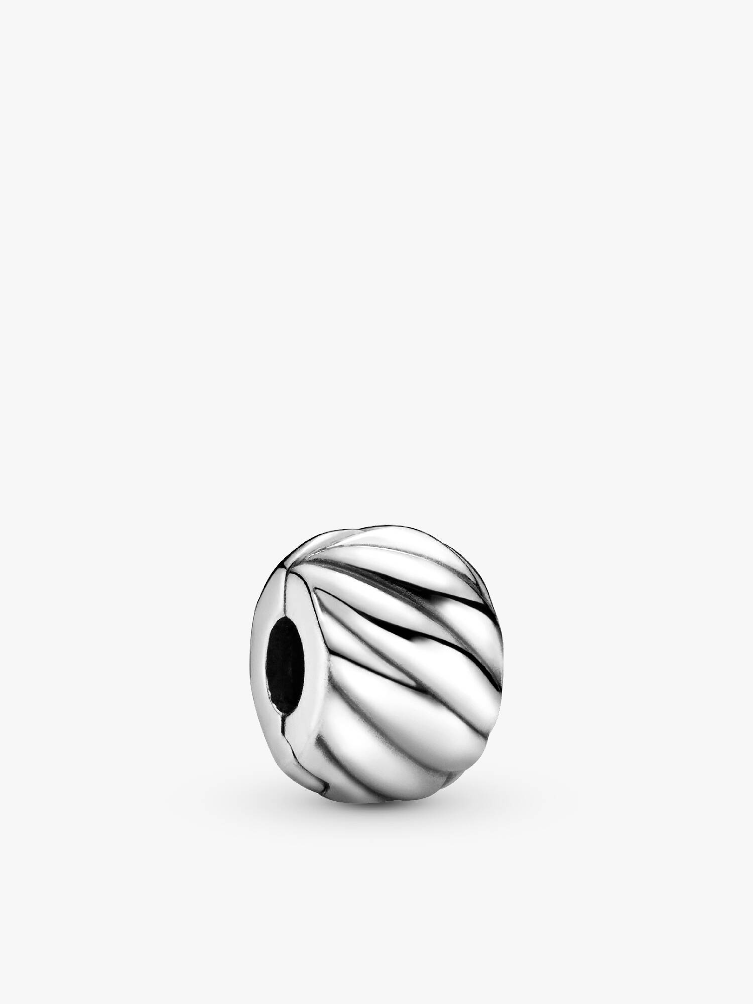 Polished Feathered Clip Charm