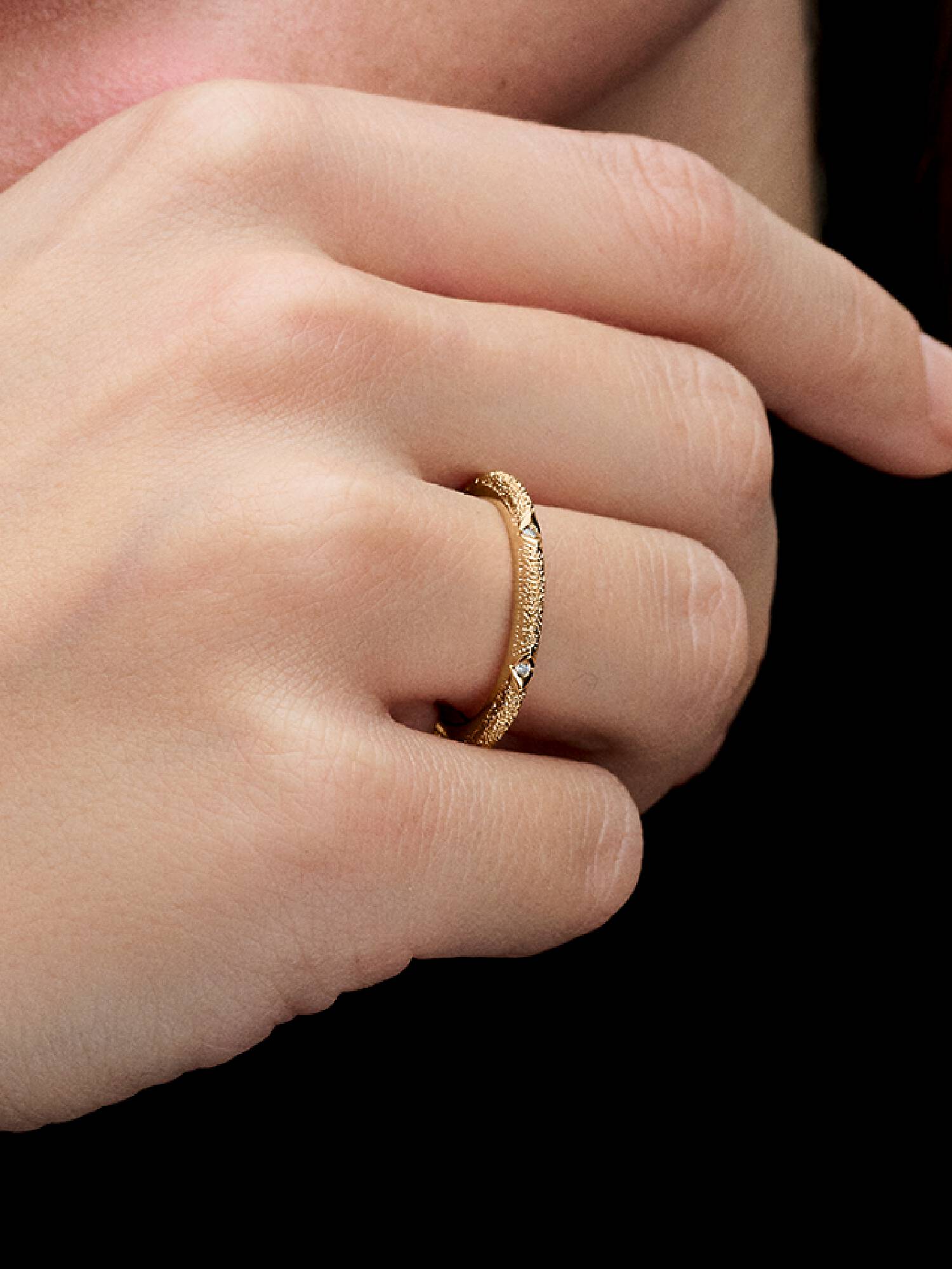 Texture & Stones Ring