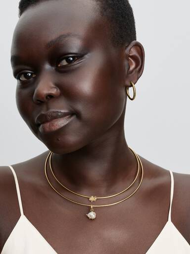 Tubular Choker Necklace