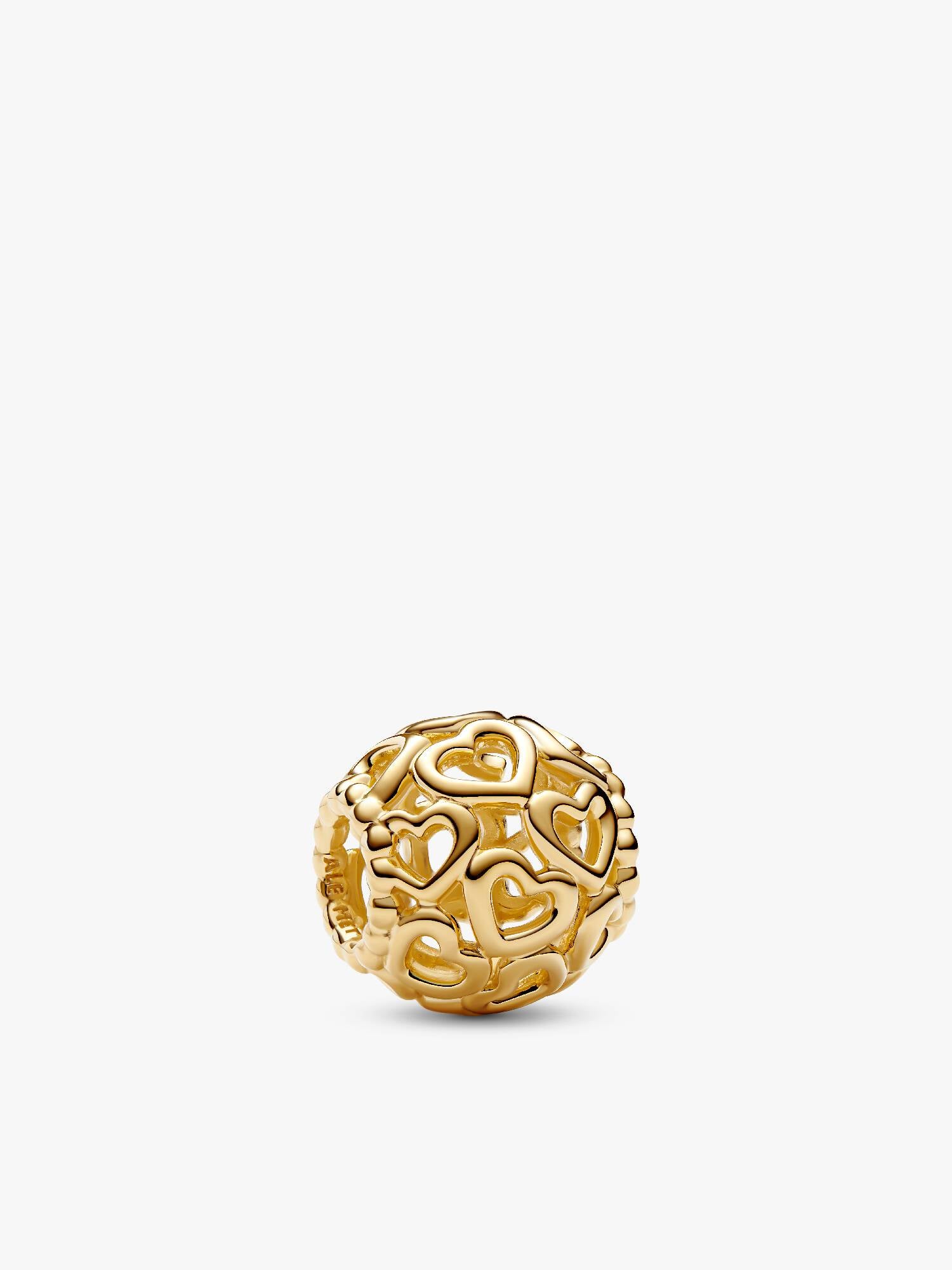 Openwork Heart Charm
