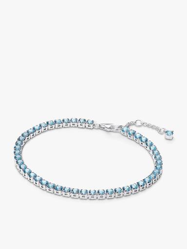 Sparkling Tennis Bracelet and Earrings Set