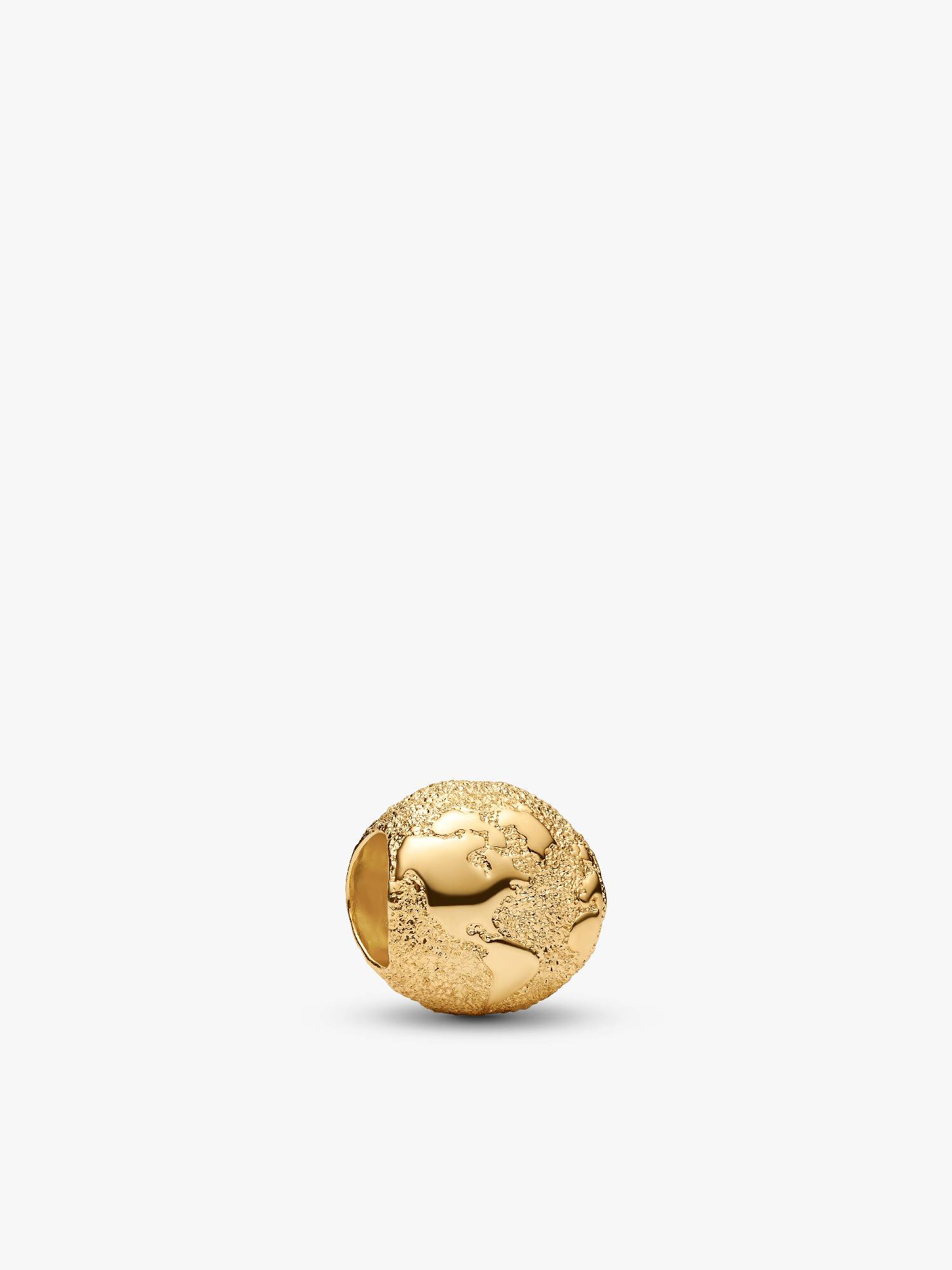 Textured Globe Mini Charm