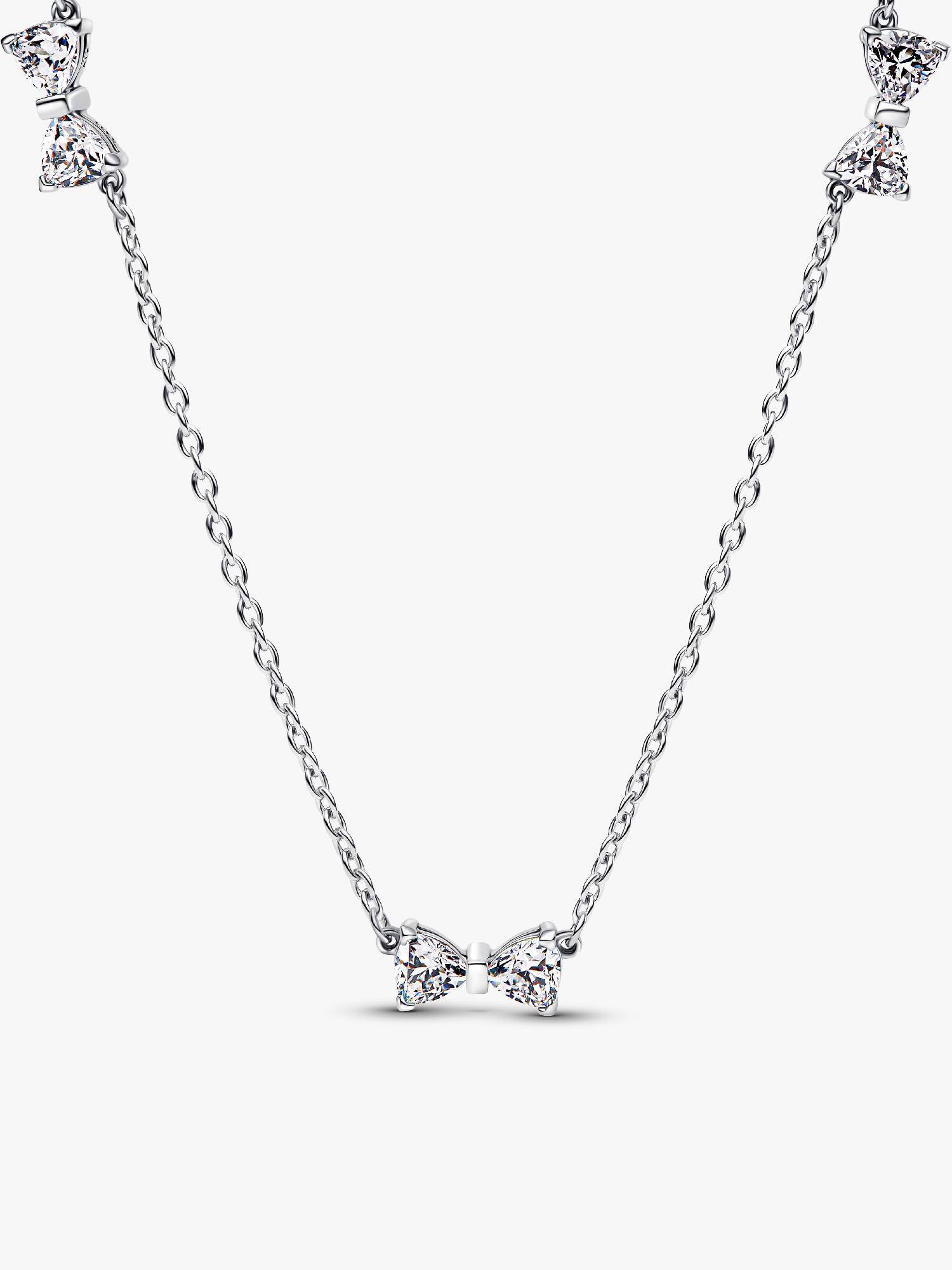 Bow Station Chain Necklace
