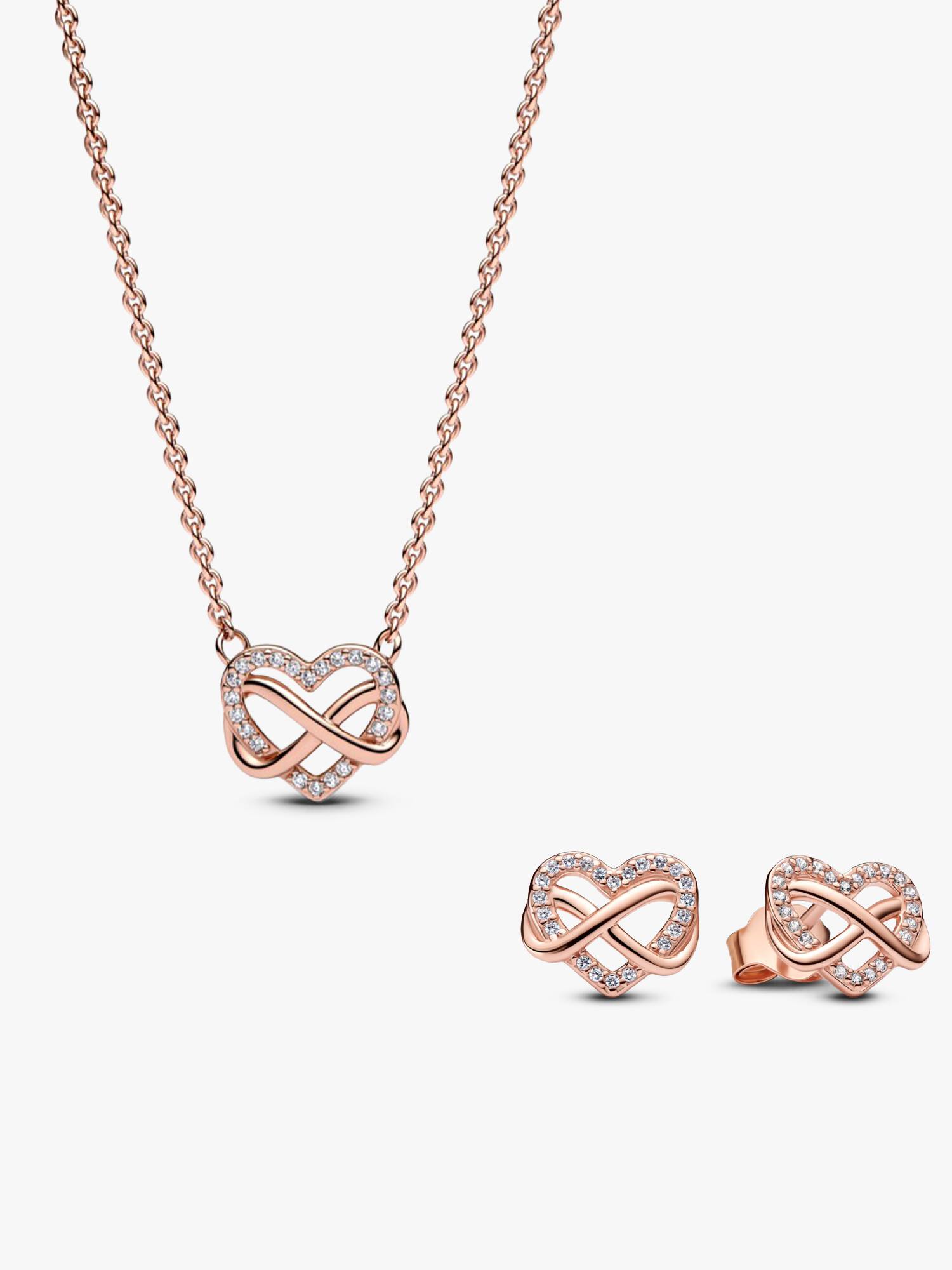 Sparkling Infinity Heart Gift Set